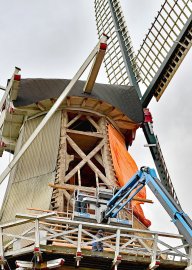 Neues Dach für Mühle Neermoor - Bild 2