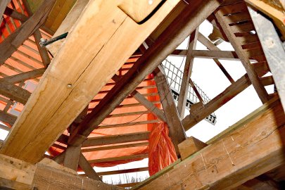 Neues Dach für Mühle Neermoor - Bild 4