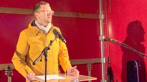 Mahnwache gegen rechts in Wiesmoor - Bild 8