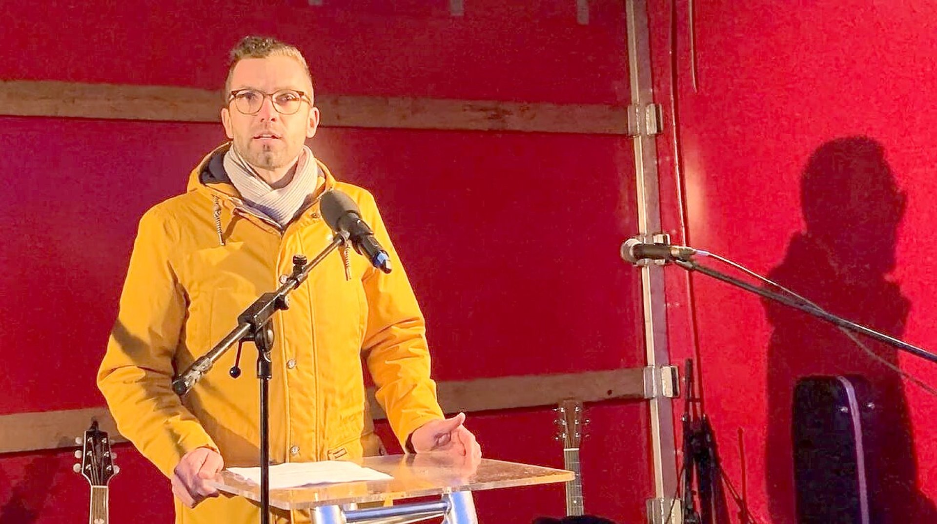 Mahnwache gegen rechts in Wiesmoor - Bild 14