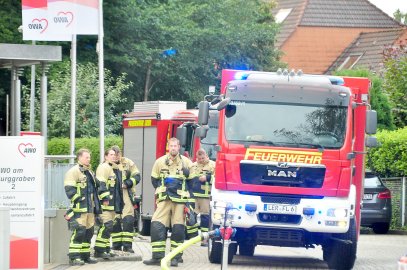 Feuerwehreinsatz am Borromäus-Hospital in Leer - Bild 4