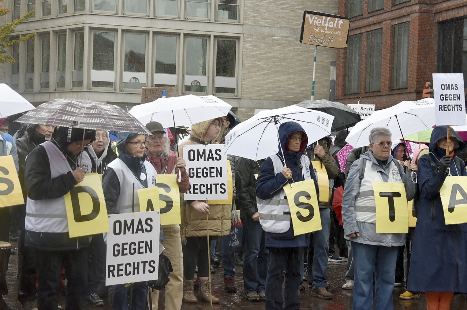 "Stadtbild"-Demo in Leer - Bild 16