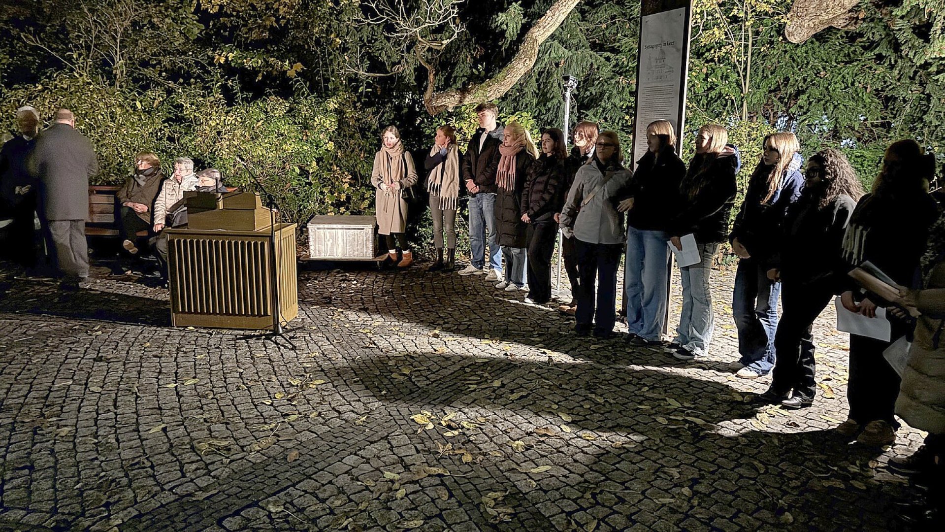Pogrom-Gedenken in Leer - Bild 12