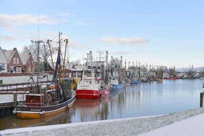 Schnee in Greetsiel und Pilsum - Bild 3