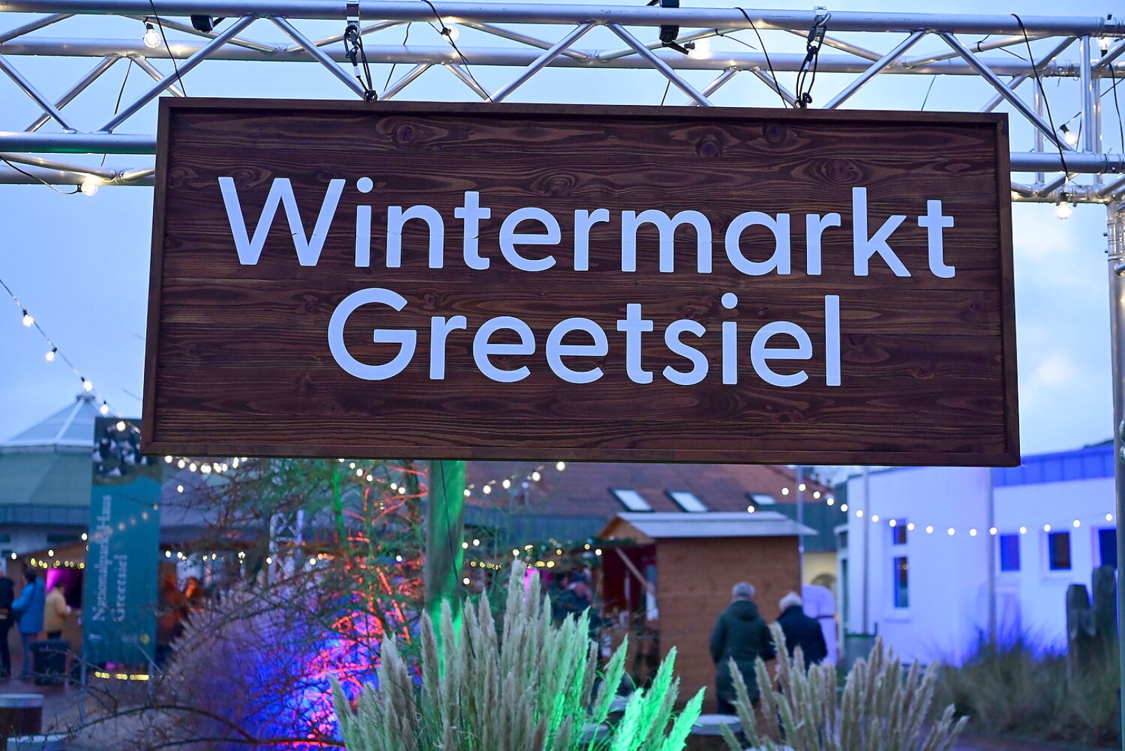 So schön ist es auf dem Wintermarkt in Greetsiel - Bild 1