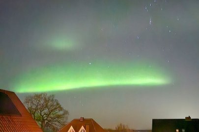 Polarlichter am Himmel über Ostfriesland - Bild 7