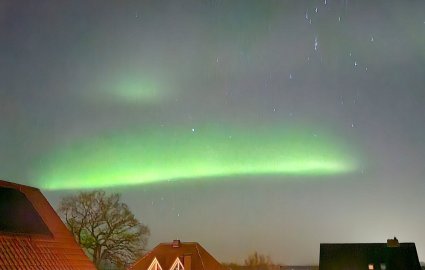 Polarlichter am Himmel über Ostfriesland - Bild 11