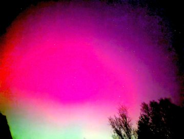 Polarlichter am Himmel über Ostfriesland - Bild 13