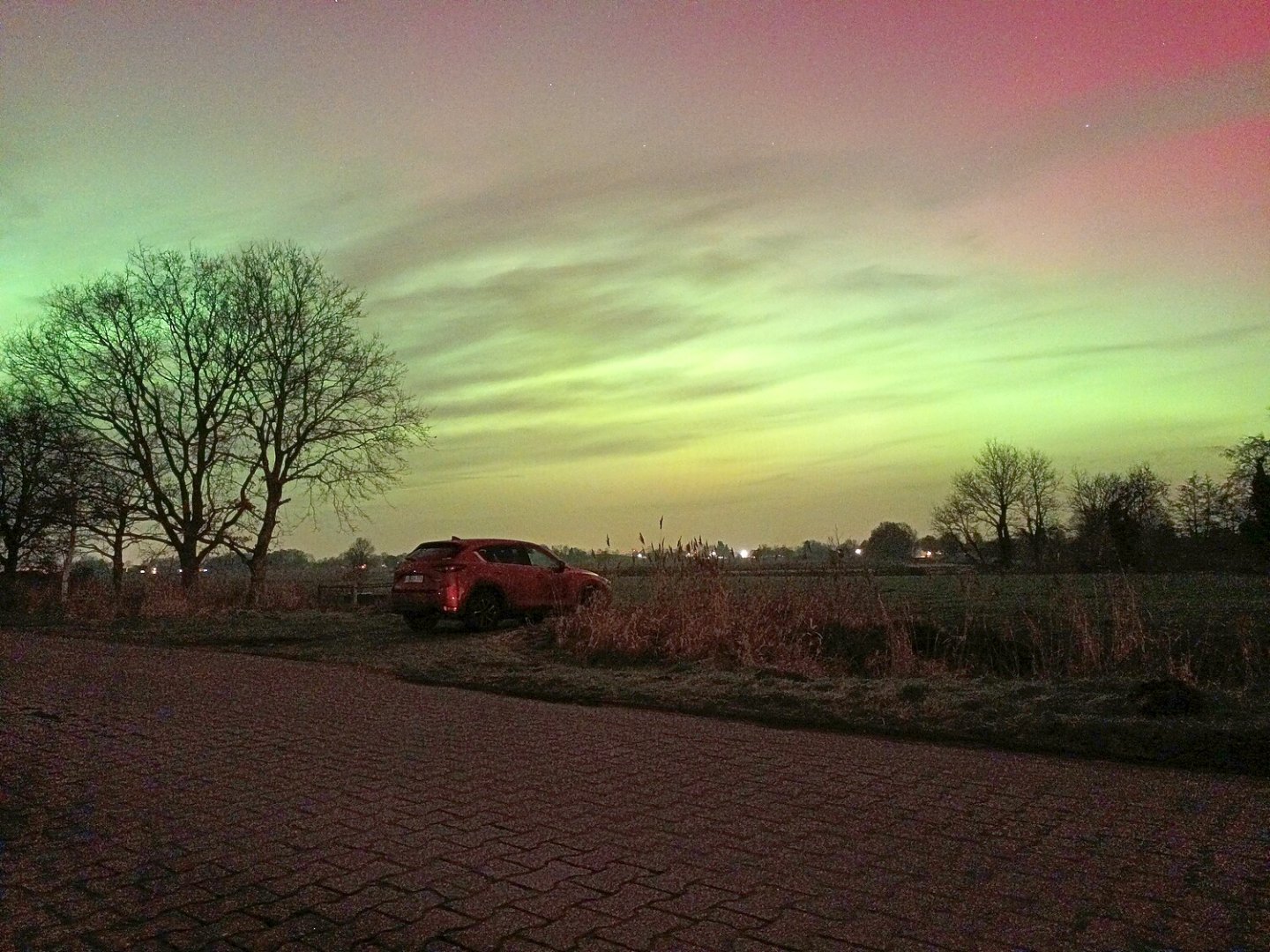 Polarlichter am Himmel über Ostfriesland - Bild 26