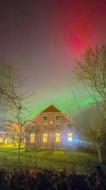 Polarlichter am Himmel über Ostfriesland - Bild 31