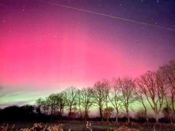 Polarlichter am Himmel über Ostfriesland  - Bild 20