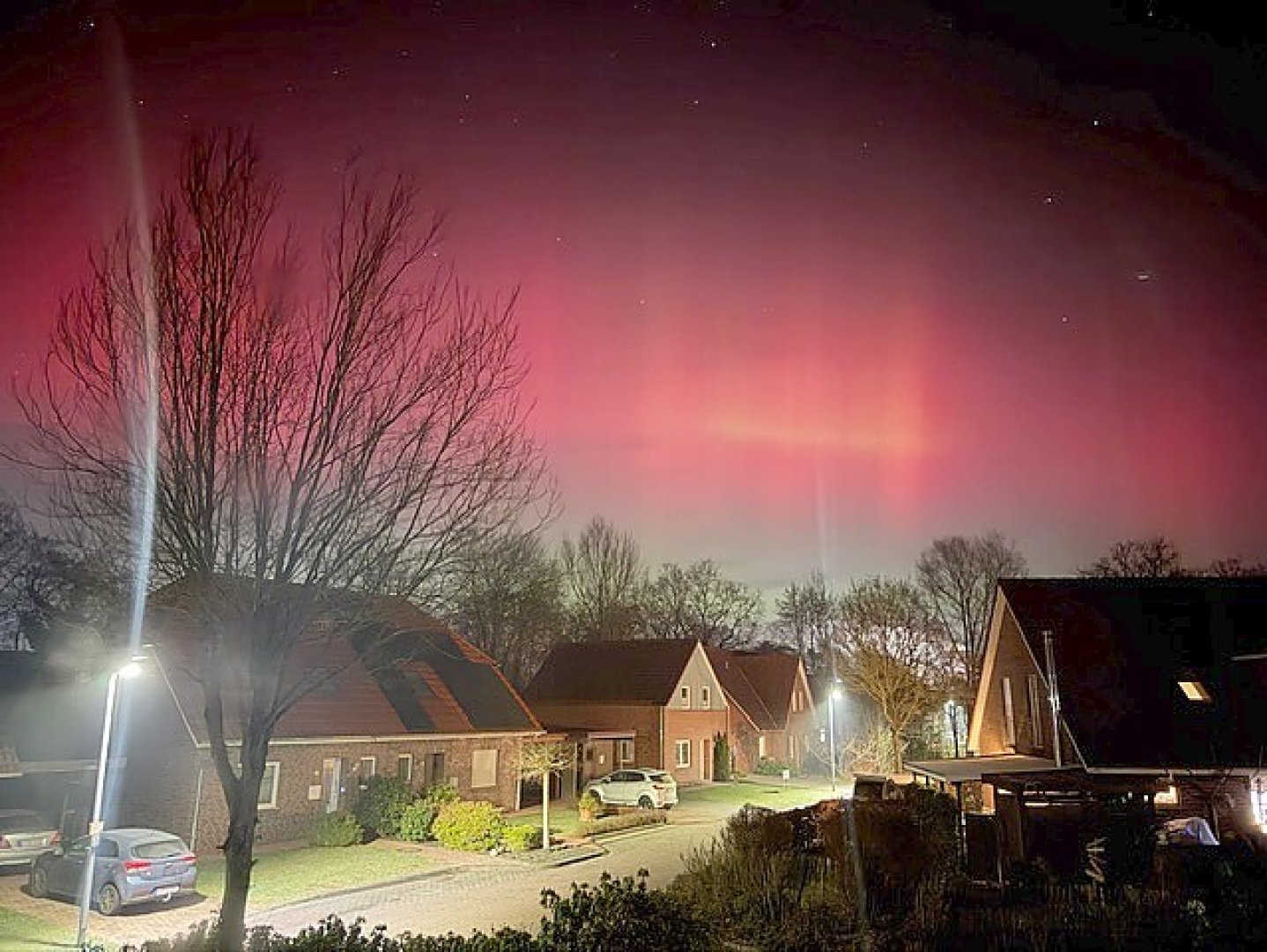 Polarlichter am Himmel über Ostfriesland  - Bild 33