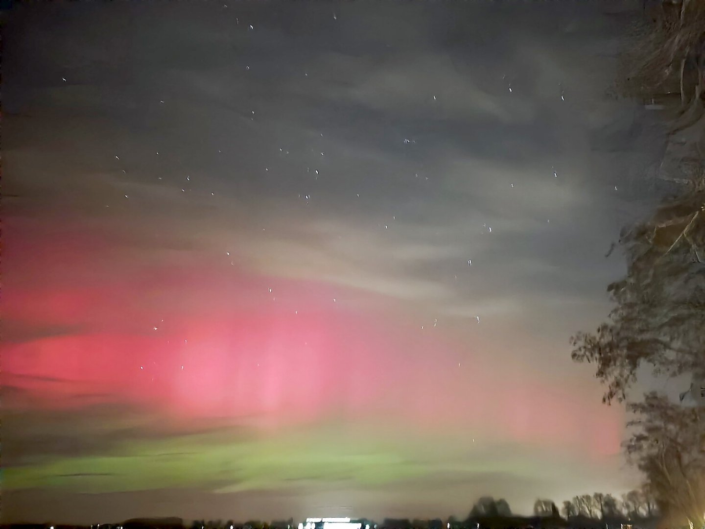 Polarlichter am Himmel über Ostfriesland  - Bild 10
