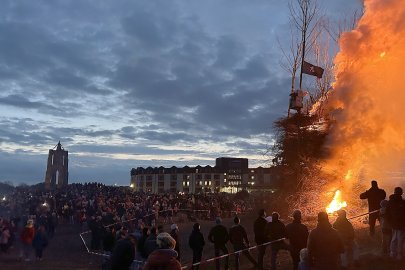 Borkum Osterfeuer - Bild 2