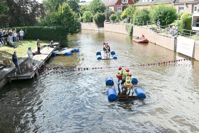 Floßtauziehen in Hinte - Bild 4
