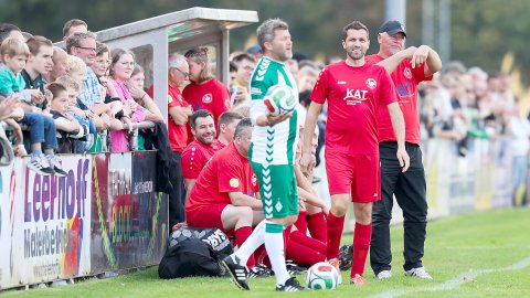 Werder-Legenden in Wiesmoor - Bild 4