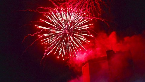 Feuerwerk vom Leeraner Gallimarkt - Bild 3