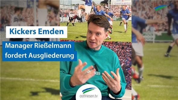 Wie geht es weiter bei Kickers Emden? BSV-Manager Rießelmann im Interview
