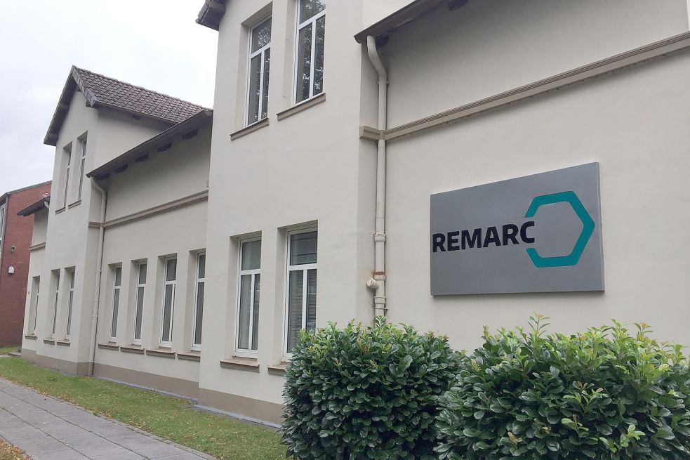 Die Firma Remarc hat ihren Ursprung in der Maschinenfabrik Cramer an der Reimersstraße in Leer. Der Umzug von dort nach Jübberde soll im Herbst 2023 erfolgen. Foto: Schneider-Berents