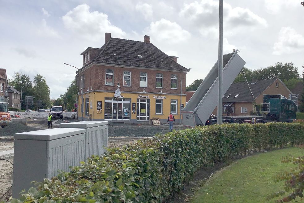 Die Bauarbeiten an der Kirchdorfer Straße nähern sich ihrem Ende. Foto: Boschbach