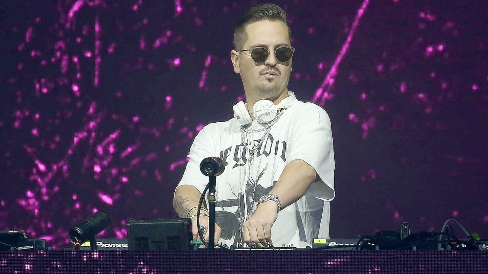 Robin Schulz bei einem Konzert in Hannover am 16.5.2020. Foto: localpic/imago images