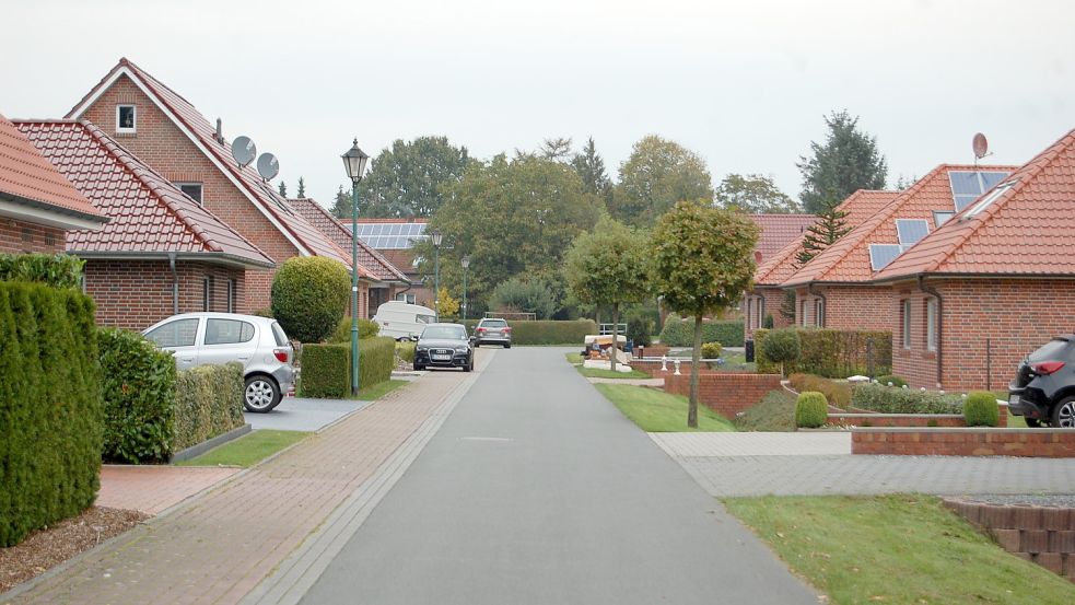 In Jümme sind Flächen, um Häuser zu bauen, knapp. In den vergangenen Jahren wurde vor allem in Nortmoor neu gebaut. Foto: Schneider-Berents