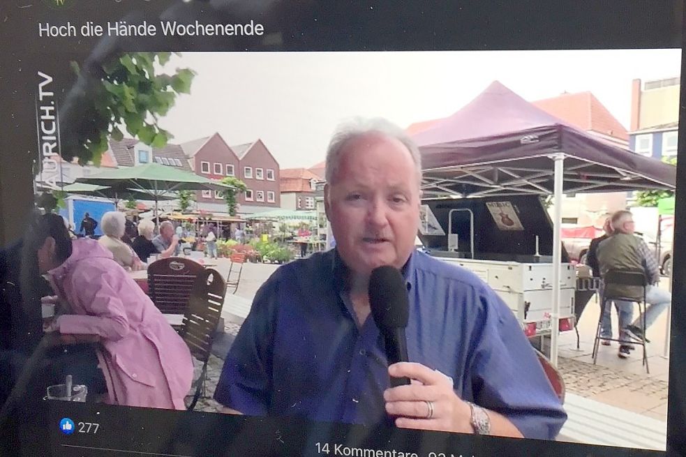In der Sendung am 6. August verlas Stefan Dunkmann eine Erklärung: Foto: Boschbach