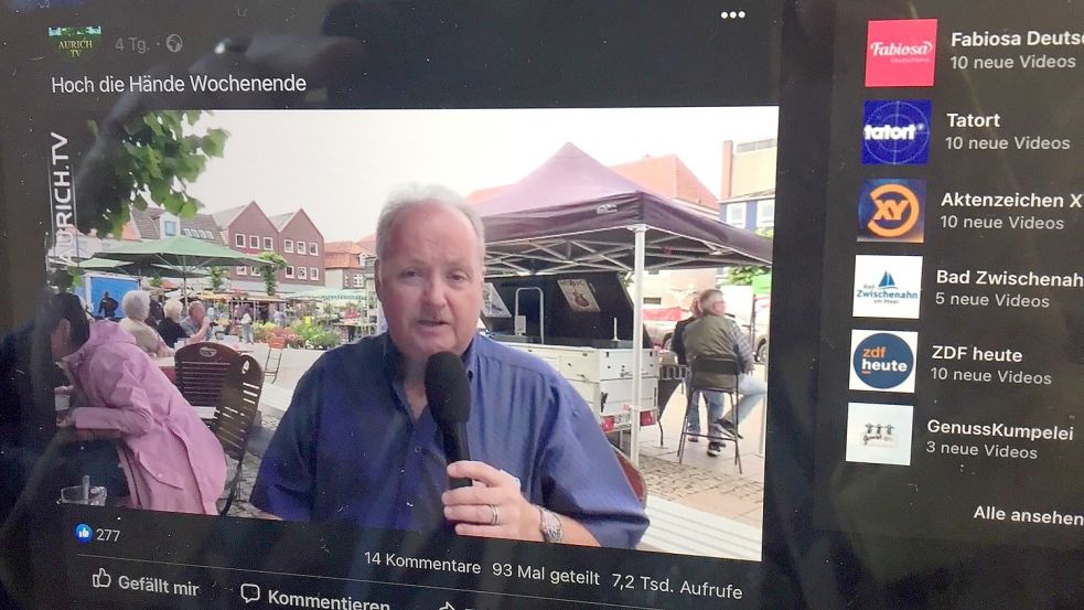 GAP-Ratsherr Ulrich Kötting will gerichtlich gegen Falschmeldungen von „Aurich-TV“ vorgehen.