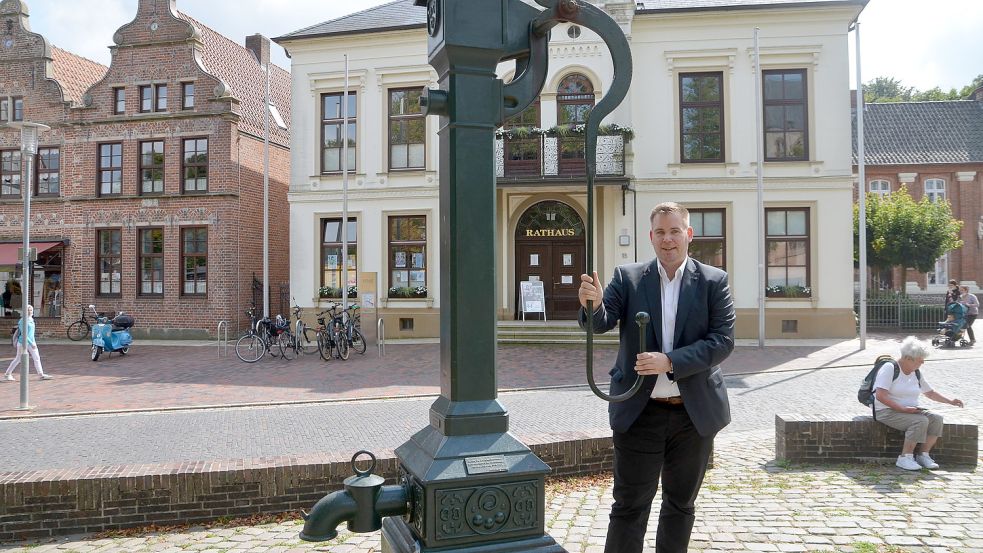Der Herausforderer: Florian Eiben (SPD). Foto: Hillebrand