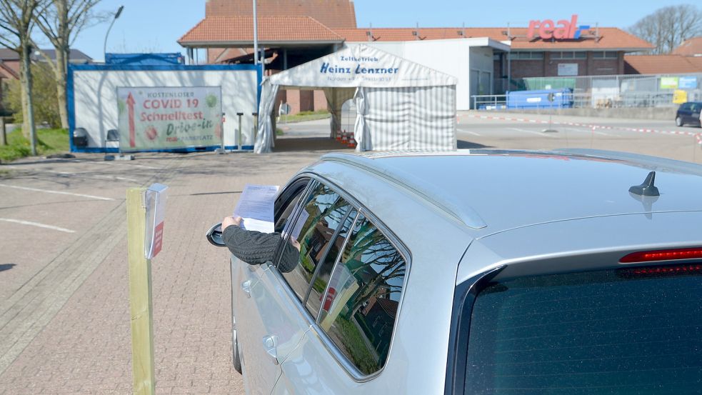 Der Drive-in beim Realmarkt könnte bislang zu den Angeboten mit den besten Öffnungszeiten. Archivfoto: Hillebrand