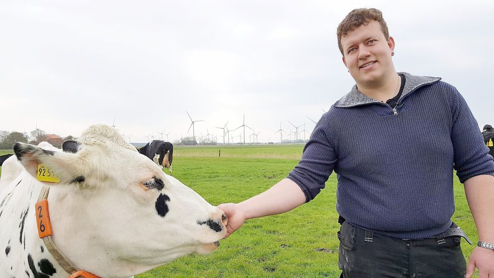 Enno Hattermann bewirtschaftet in Ostermarsch einen Hof. Foto: TVNOW