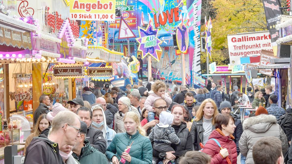 Viele Besucher zog es zum Bliede-Park. Foto: Ortgies
