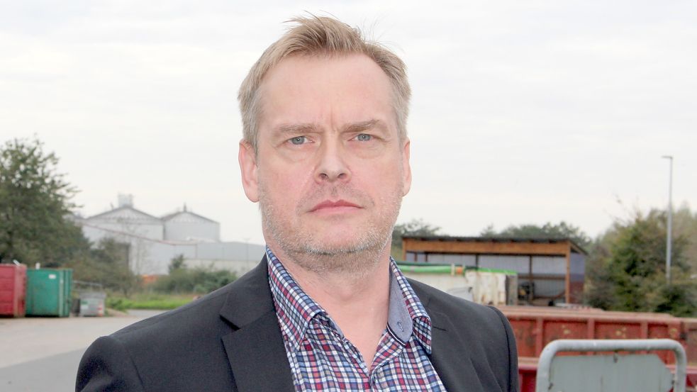 Lars Bohlken ist Geschäftsführer des Zweckverbands Abfallwirtschaftszentrum Friesland/Wittmund. Foto: Oltmanns