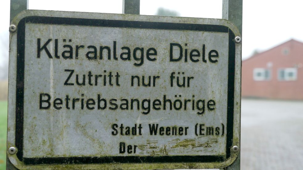 Die Kläranlage in Diele soll mittelfristig aufgegeben werden. Das Abwasser soll über eine Druckrohrleitung zum Pumpwerk in Stapelmoor und von dort zum Klärwerk am Emsdeich geleitet werden. Foto: Gettkowski