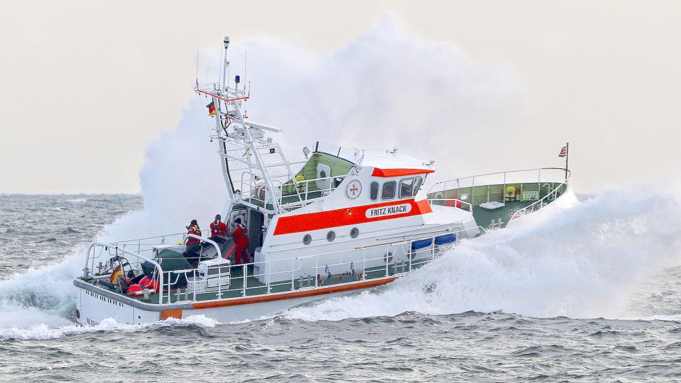 Zu zahlreichen Einsätzen werden die Besatzungen der DGzRS bei schlechtem Wetter gerufen. Foto: Kersten/Deutsche Gesellschaft zur Rettung Schiffbrüchiger