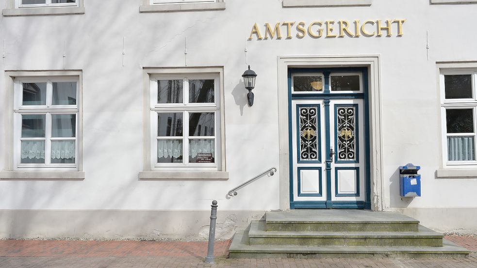 Das Amtsgericht Aurich sprach die Haftstrafe auf Bewährung aus. Foto: Ortgies