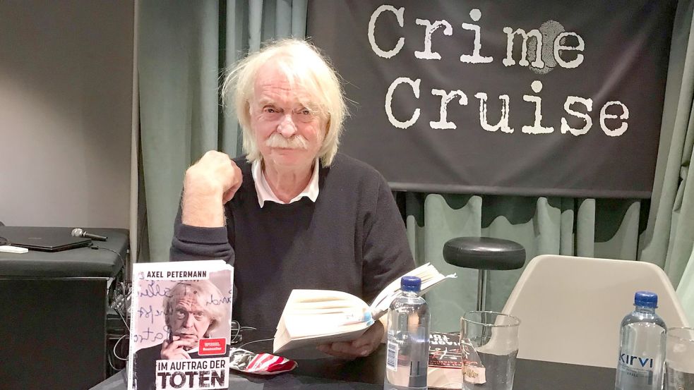 Profiler Axel Petermann war einer der Stars der Krimi-Kreuzfahrt. Foto: Manfred Ertel