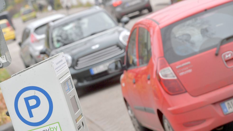 Parkautomaten haben in Aurich derzeit früher Feierabend. Foto: Ortgies