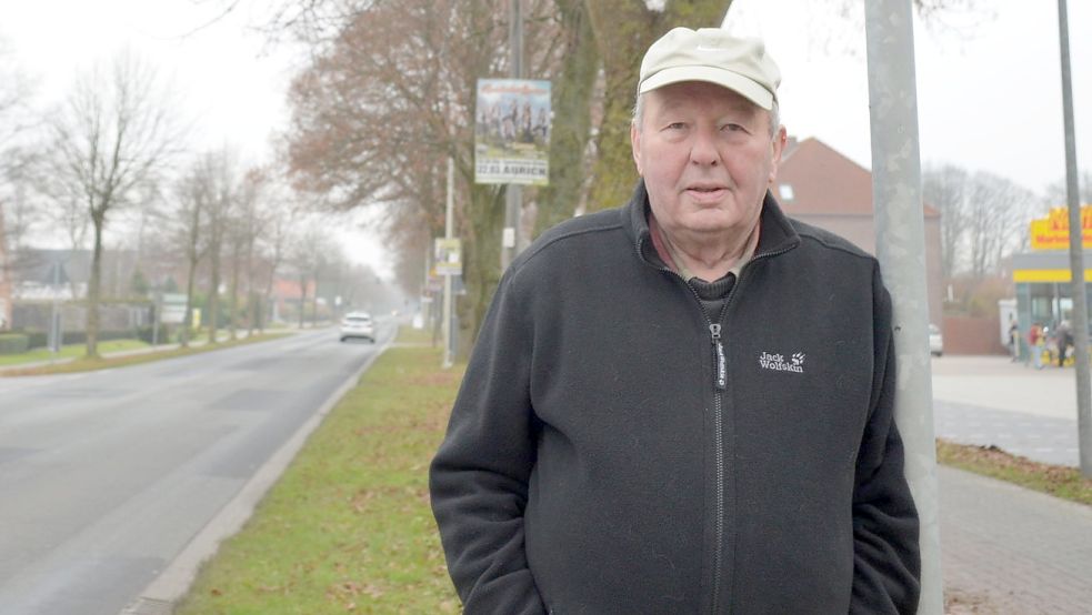 Das Bild zeigt Johann Bent im Dezember 2016, als er gerade seinen Posten in Bargebur zurückgegeben hatte. Archivfoto: Hillebrand