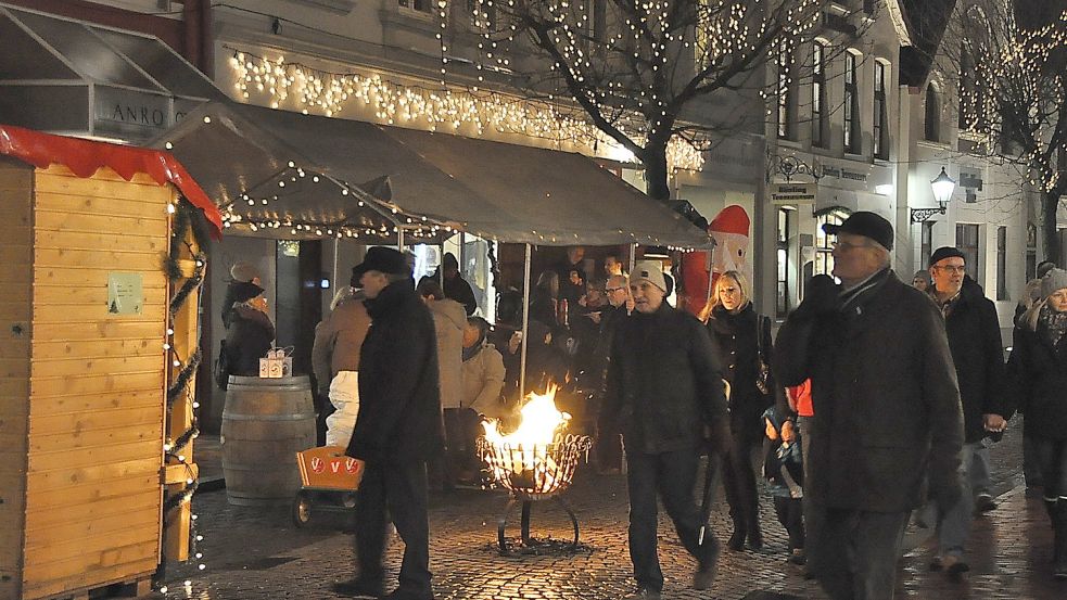 So sah es in den vergangenen Jahren in der Altstadt zu Weihnachten aus. Foto: Wolters/Archiv