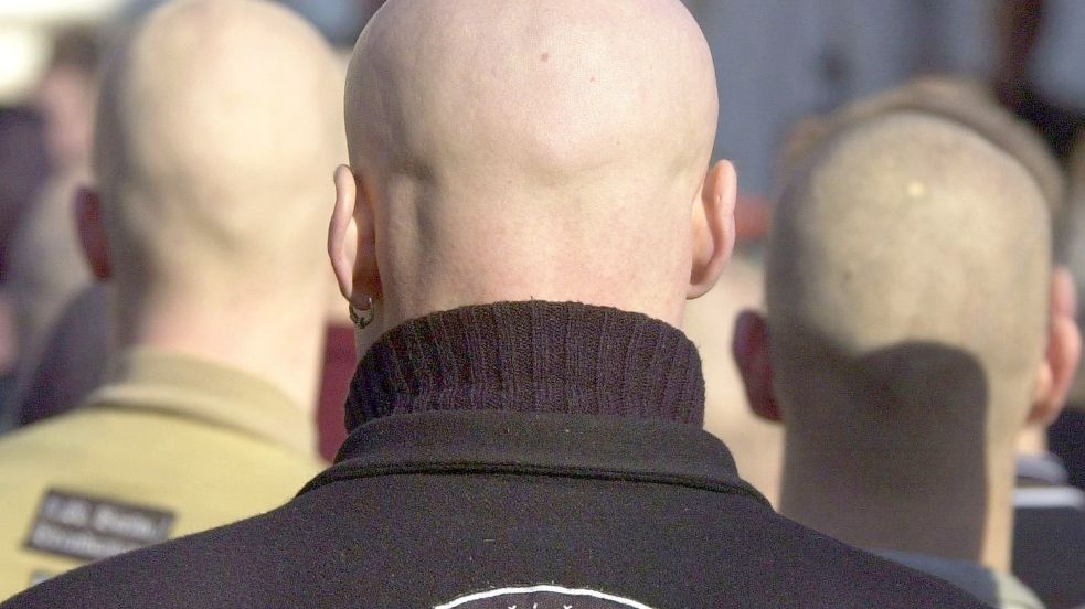 Rechte Aufmärsche sind inzwischen auf dem tiefsten Stand seit zehn Jahren Foto: Bernd Thissen/dpa