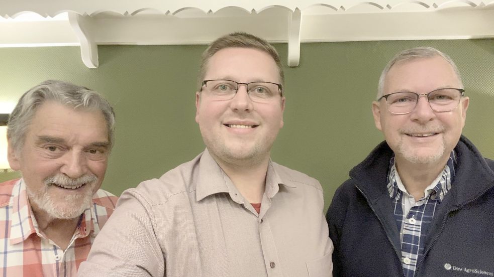 Die FDP-Fraktion (von links) mit Dr. Helmut Sprang, Jens Völker und Carl-Friedrich Brüggemann will sich im Kreistag Gehör verschaffen. Foto: privat
