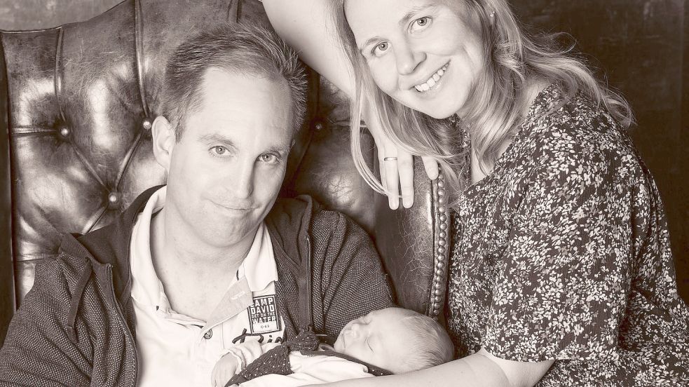 Insa und Michael Zuidema sind schon gespannt auf die erste Bescherung mit Hannah. Foto: Sielmann