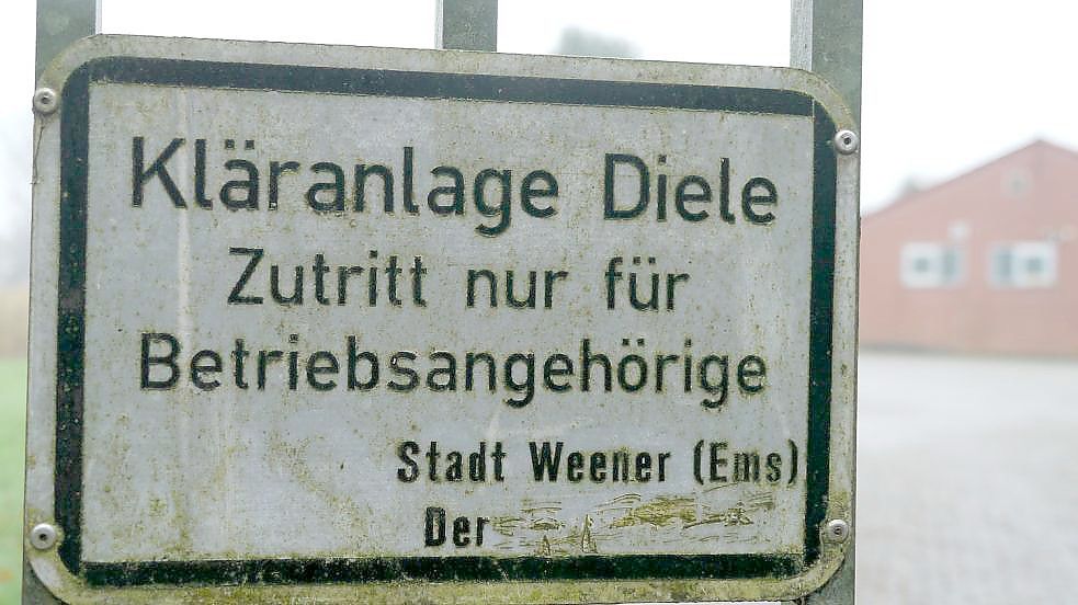 Die Kläranlage in Diele soll aufgegeben werden. Das Abwasser soll über eine Druckrohrleitung nach Stapelmoor und von dort aus zum Klärwerk nach Weener geleitet werden. Foto: Gettkowski