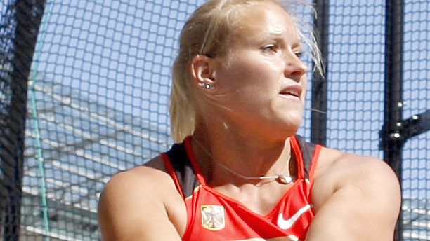Andrea Bunjes bei der WM 2009 in Berlin. Foto: DPA