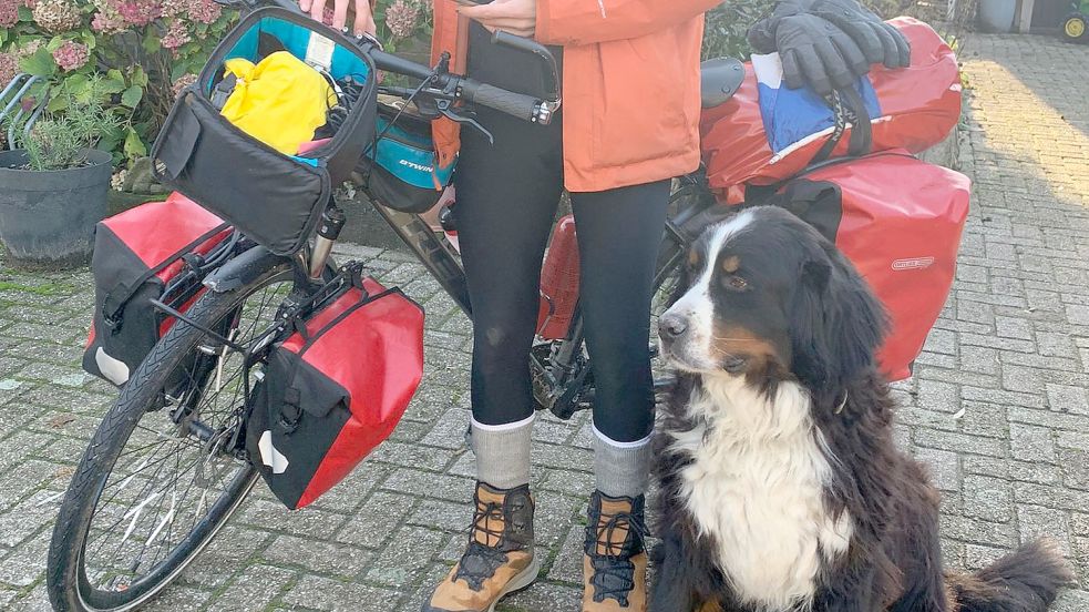 Viel Gepäck hat Nathan Pigourier nicht dabei. Foto: privat