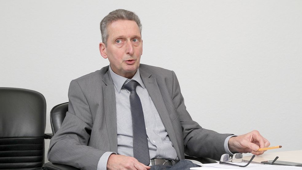 Horst Jahnke ist im Verwaltungsvorstand der Stadt Emden für die Finanzen verantwortlich. Foto: Päschel