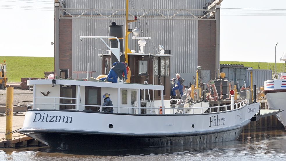 Die Fähre Ditzum-Petkum ist vorerst nicht mehr unterwegs. Foto: Archiv