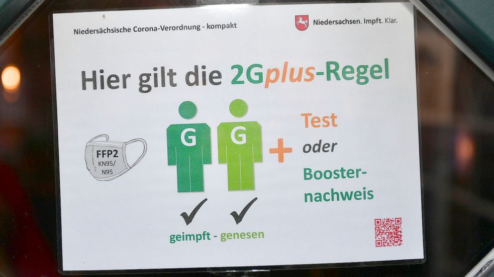 Überall im Ort sind solche Schilder zu finden.