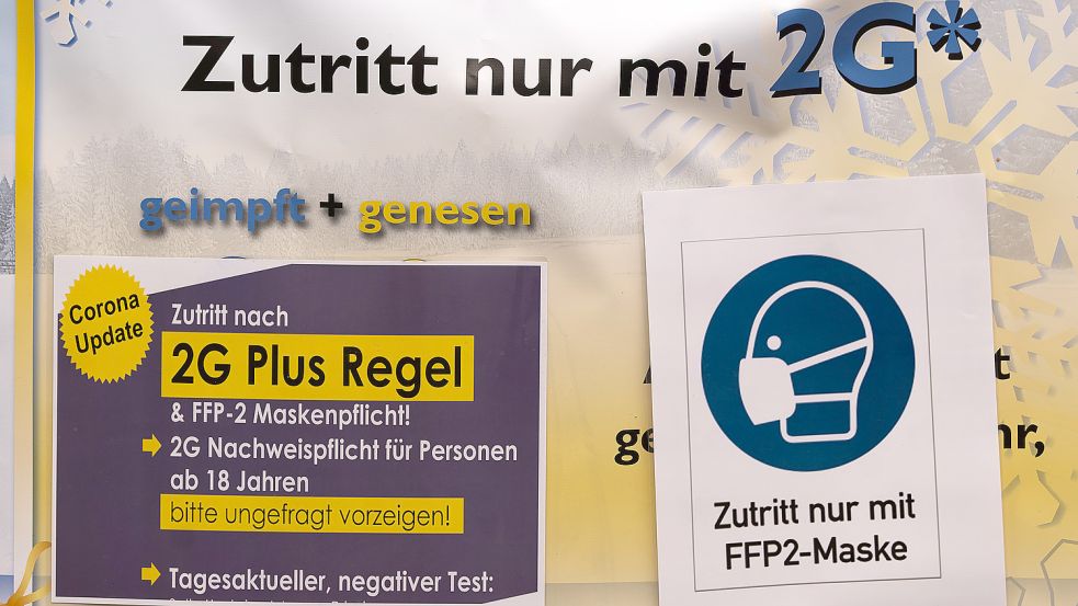 Ein Instrument gegen Omikron: die 2G+-Regel. Foto: Pförtner/dpa